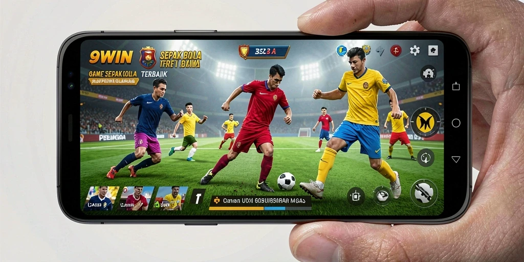 Gameplay seru dan menegangkan dalam 9WIN dengan aksi sepak bola nyata.