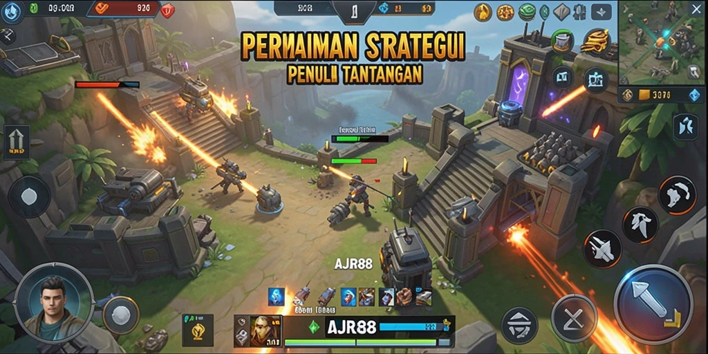 Gameplay seru dan strategis dalam AJR88 dengan tantangan yang menarik.