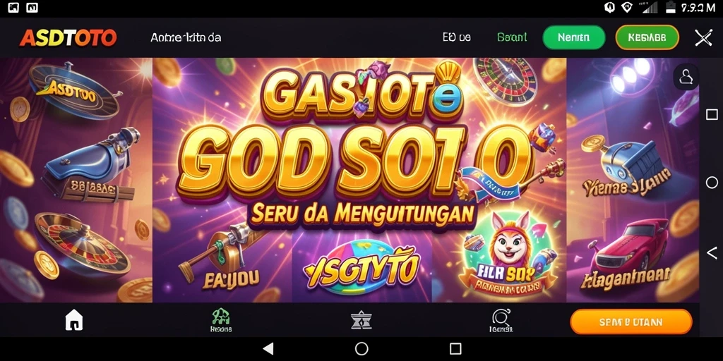 Screenshot gameplay ASDTOTO yang menunjukkan keseruan bermain Slot.
