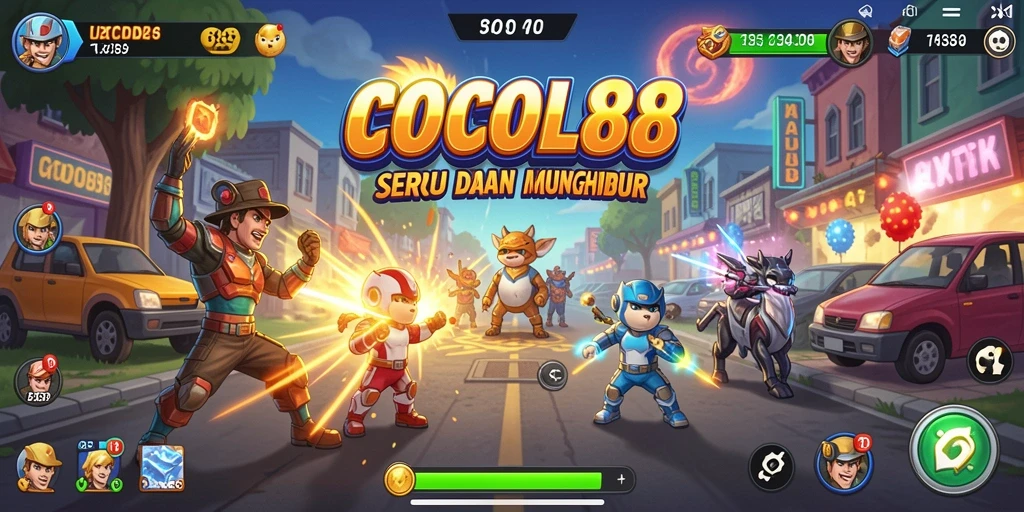 Gameplay seru COCOL88 dengan grafik menarik dan tantangan yang memikat.