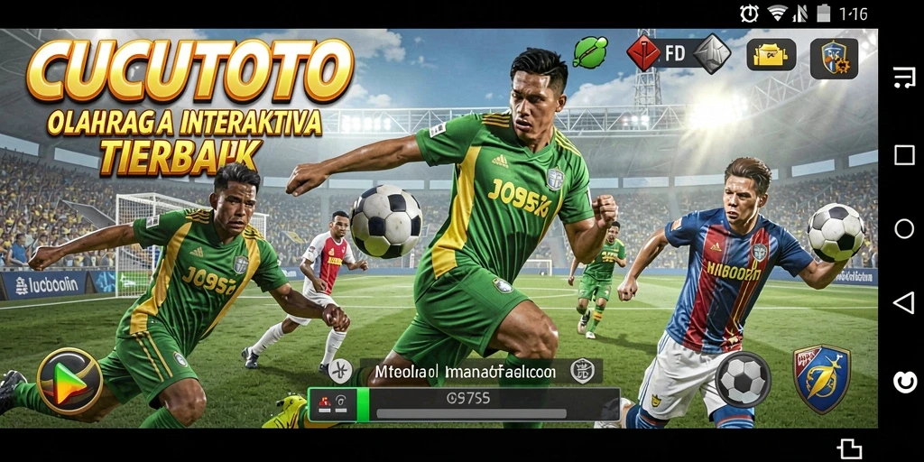 Tampilan gameplay CUCUTOTO yang penuh aksi dan kompetisi.