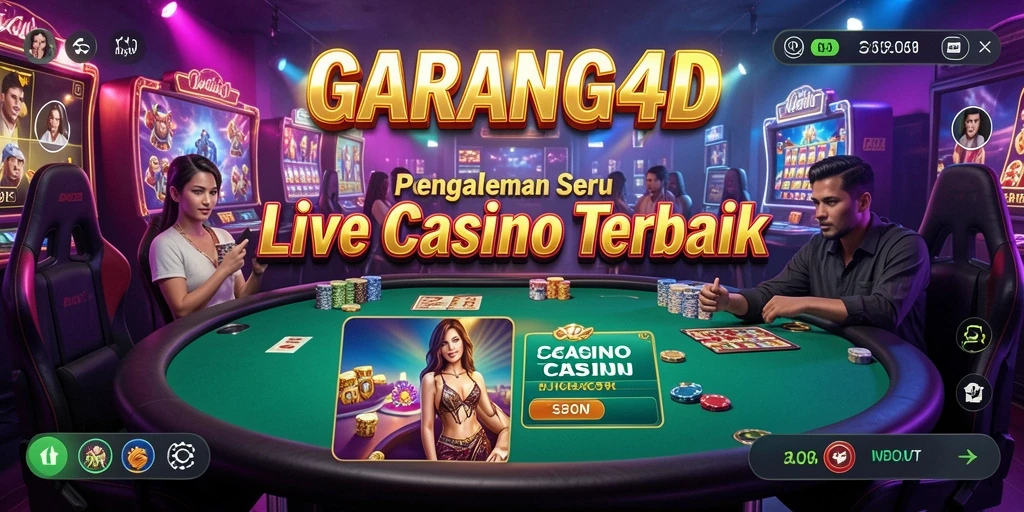 Gameplay menarik GARANG4D yang memikat para pemain Live Casino.