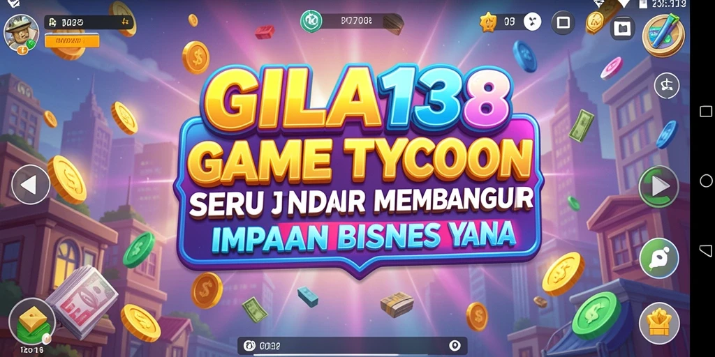Screenshot GILA138 menampilkan gameplay seru dan dinamis dalam dunia Tycoon.