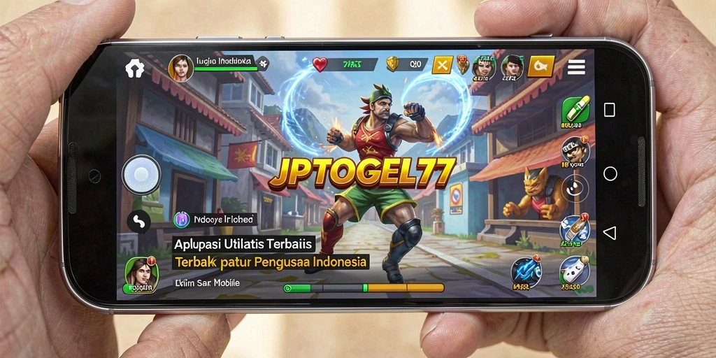 Screenshot utama JPTOGEL77 menampilkan tampilan antarmuka yang user-friendly.