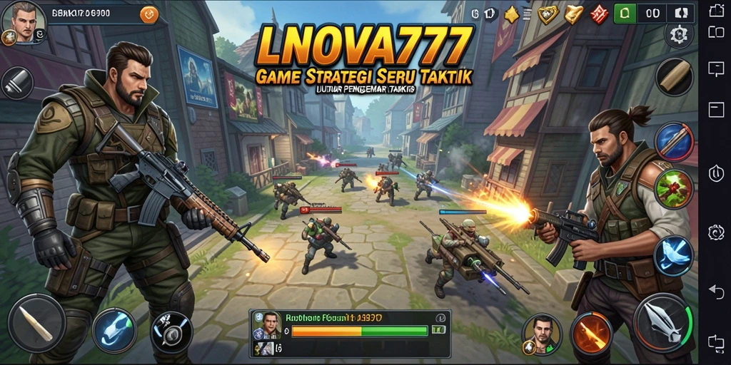 Tampilan seru gameplay LNOVA777 yang menantang dan penuh strategi.