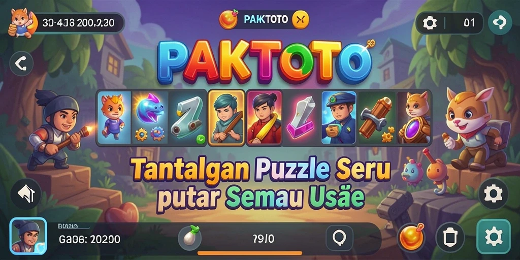 Tampilan gameplay PAKTOTO yang menantang dan mengasyikkan.