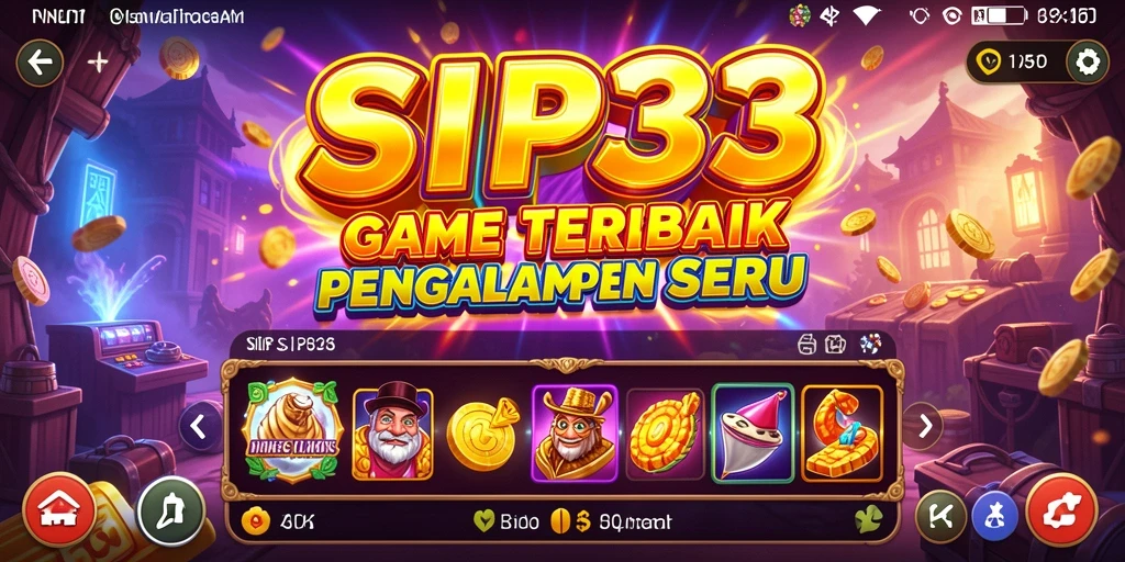 Tampilan gameplay SIP33 yang menarik dan penuh aksi.
