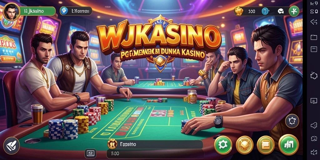 Penampilan mendebarkan dari gameplay WJKASINO dalam dunia kasino.